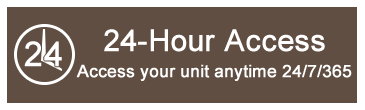 24-Hour Storage Unit Access Facility near me